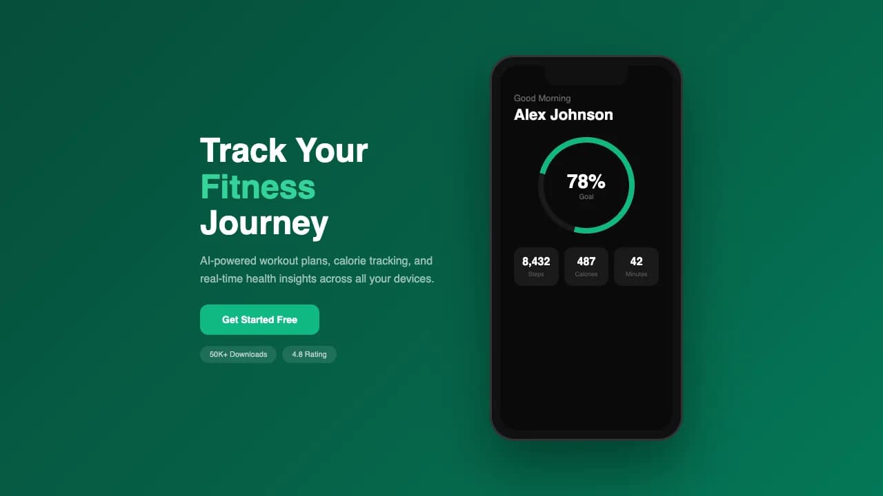 FitPulse — Fitness Tracker App