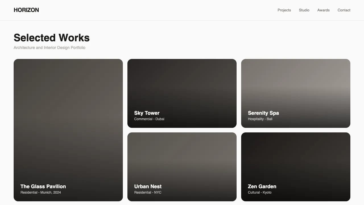 Horizon Architecture Studio